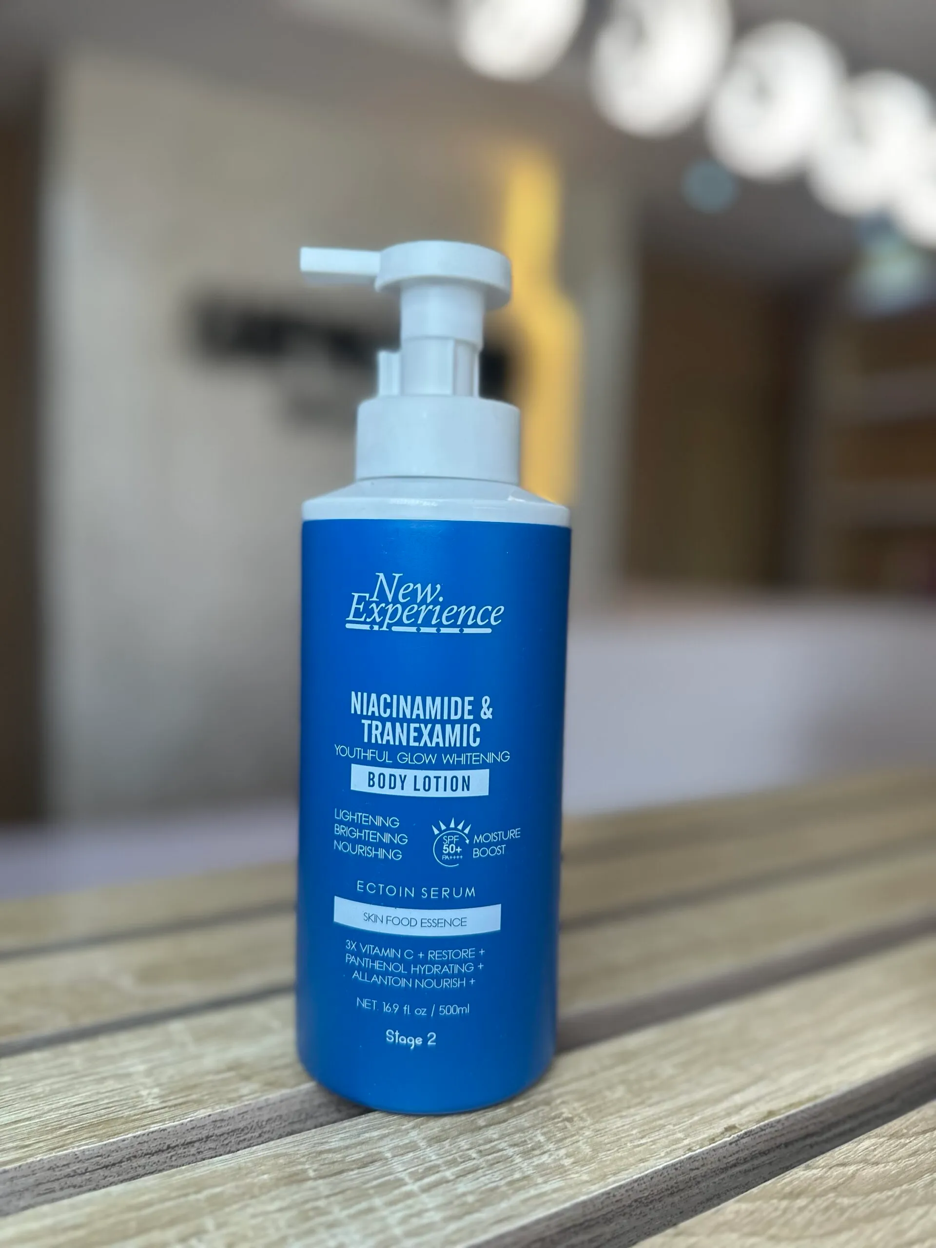 New Experience Niacinamide & Tranexamic Youthful Glow Whitening Body Lotion