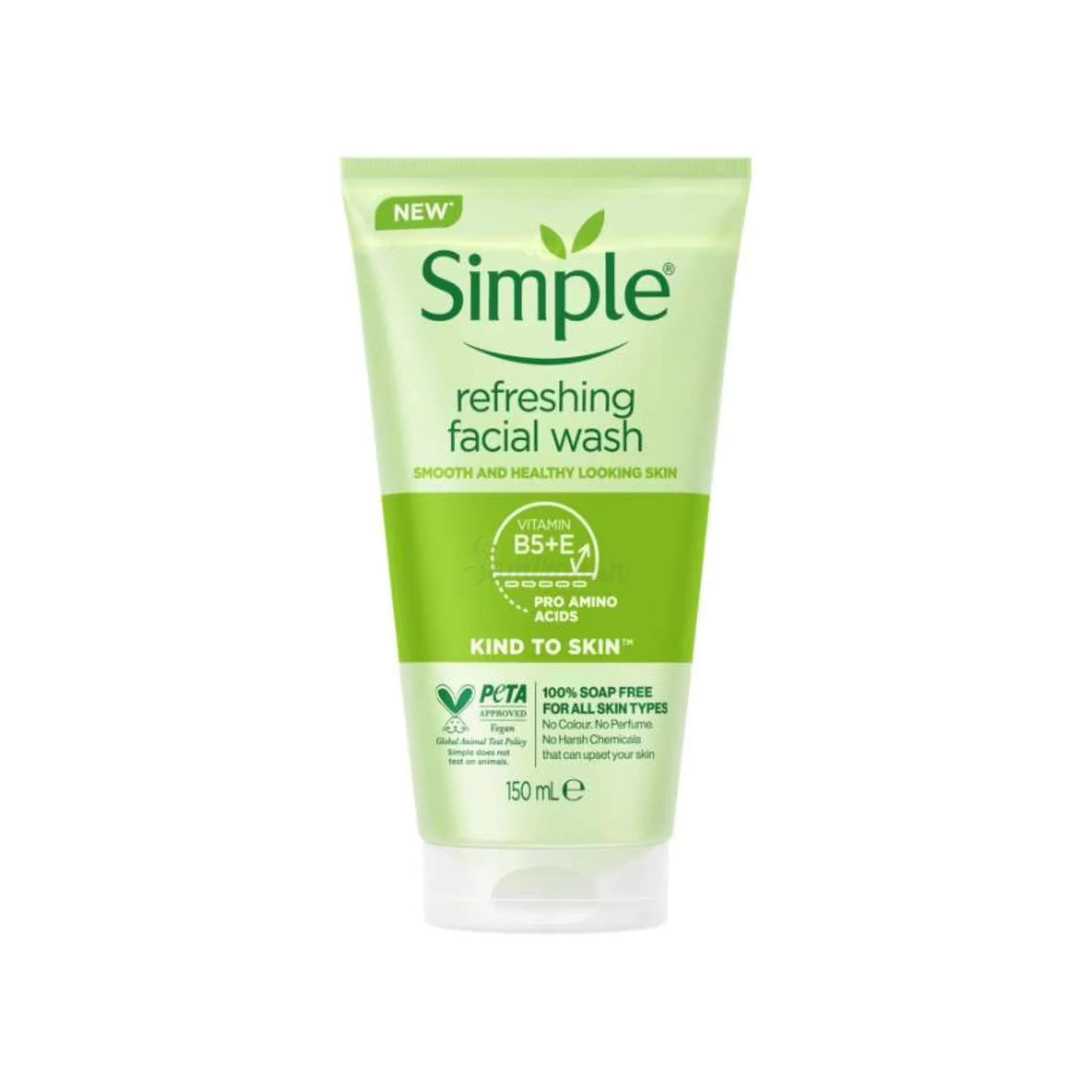 Simple Kind to Skin Refreshing Facial Wash Gel 150ml