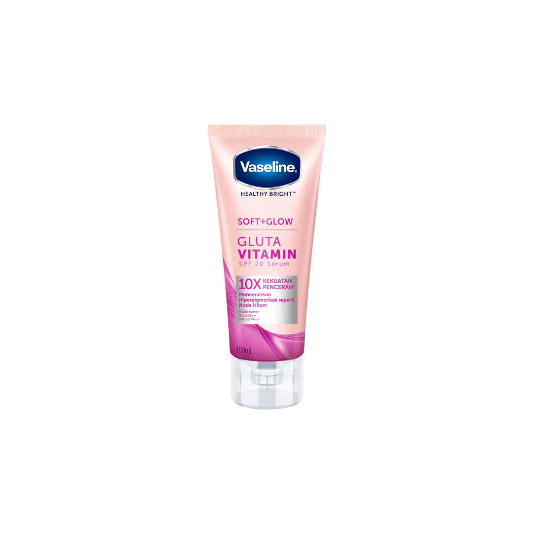 Vaseline Healthy Bright Hijab Protect Gluta Vitamin SPF 20 Body Serum